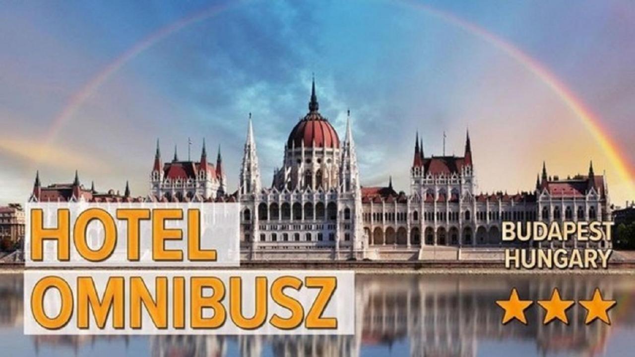 Hotel Omnibusz Budapest Exteriör bild